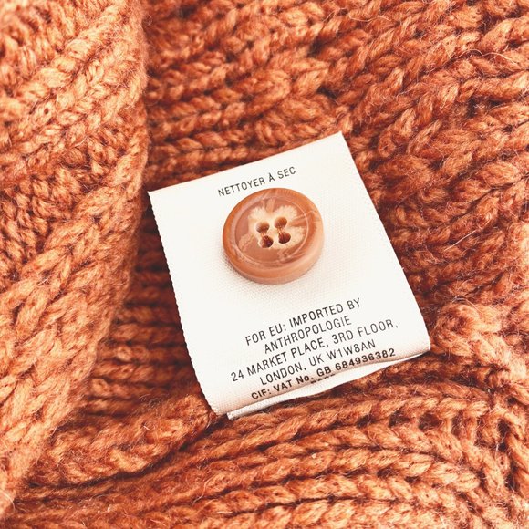 Sparrow Button Back Wool Blend Sweater Dress - Picture 10 of 11